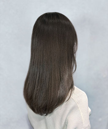 ネモフィラでカラーし2週間経過後の写真